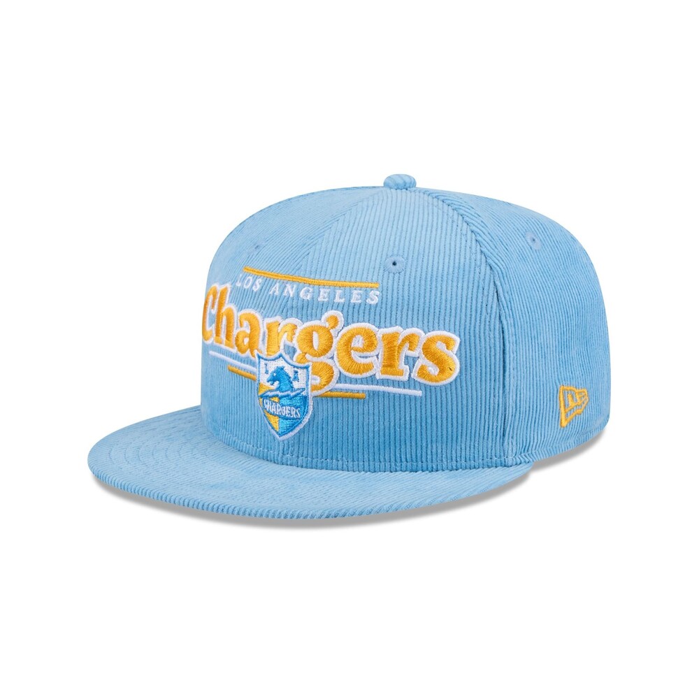 New Era Los Angeles Chargers Throwback Display 9FIFTY Snapback Hat - One Size